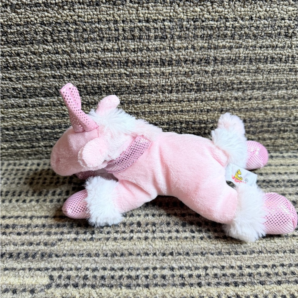 Unipak Plush Animal Trio for Small Pets - Brown, Tan, Pink chipmunk unicorn fox - Picture 4 of 13